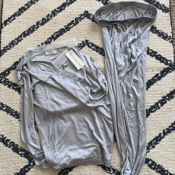 Silk Long Underwear loungewear, pajamas or base layer - Picture 5 of 6